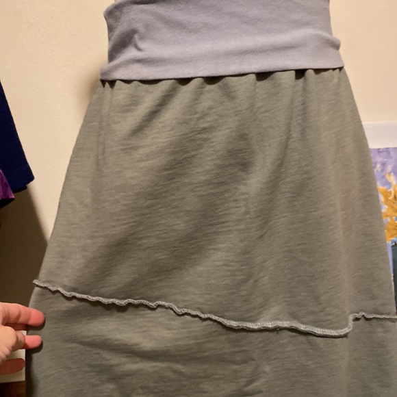 SASSY KNITWEAR made in Minneapolis. Maxi skirt or strapless dress? You decide! - Picture 4 of 8